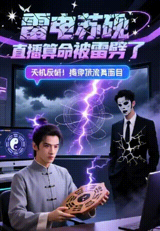 直播算命被雷劈了